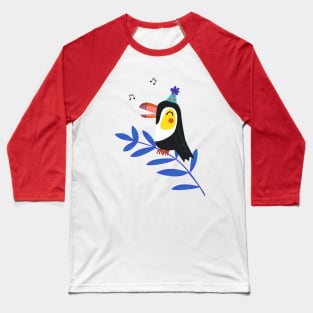 Party Toucan Baseball T-Shirt